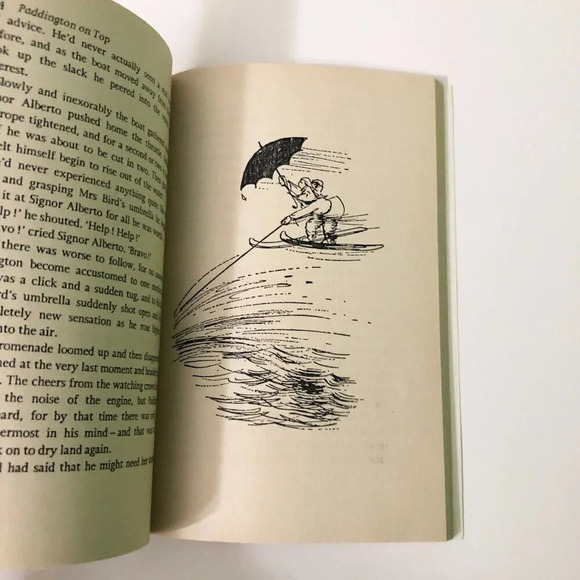 Vtg 1977  Paddington Bear On Top Fontana Lions Book Paperback Michael Bond - Picture 16 of 16